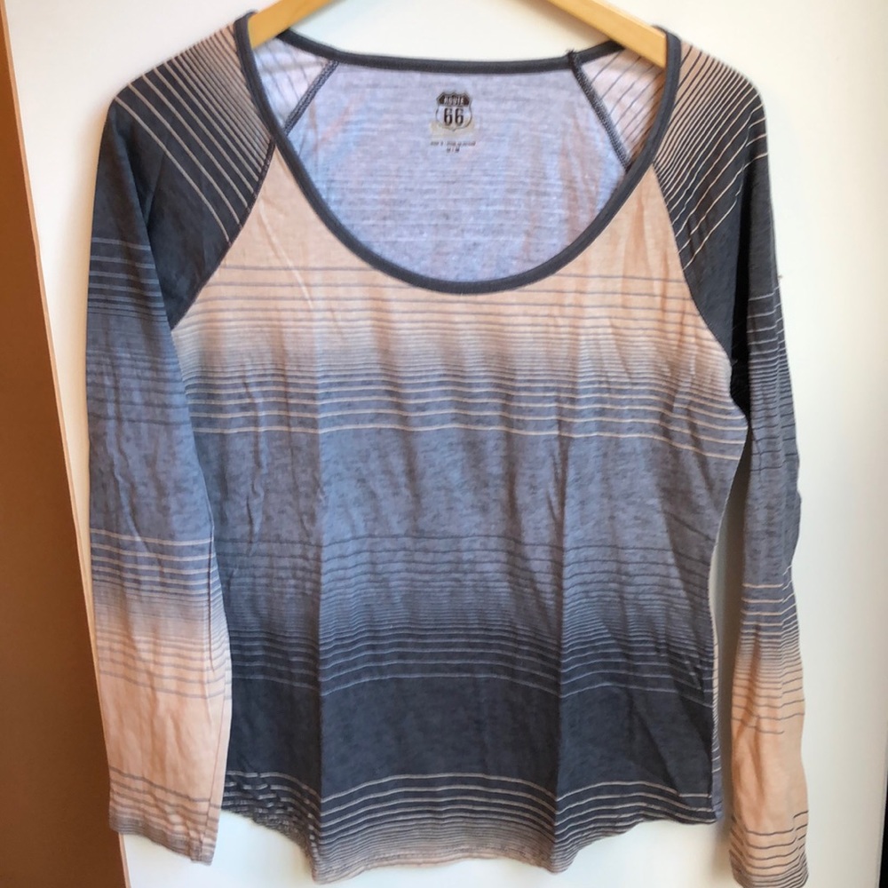 Route 66 100% Cotton Pattern Top Size Medium
